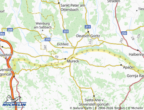 Mapa MICHELIN Misselsdorf - ViaMichelin
