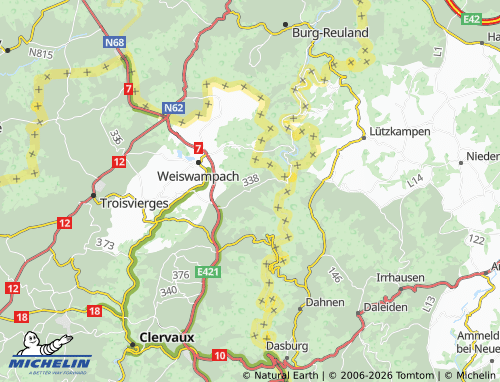 MICHELIN-Landkarte Lieler - ViaMichelin