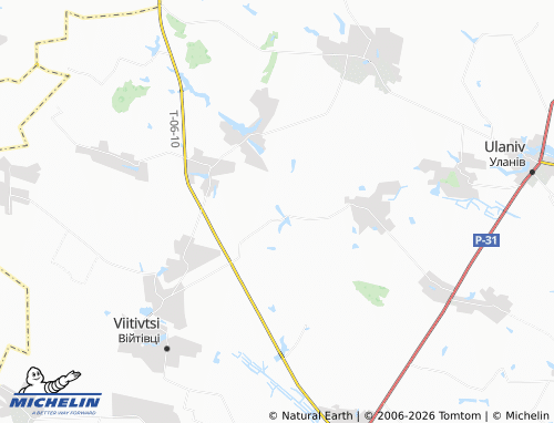 MICHELIN-Landkarte Mytyntsi - ViaMichelin