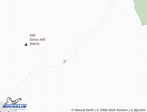 MICHELIN Kouantou map - ViaMichelin