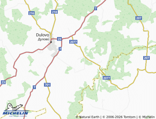 MICHELIN-Landkarte Kozyak - ViaMichelin