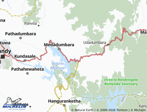MICHELIN Wegala map - ViaMichelin