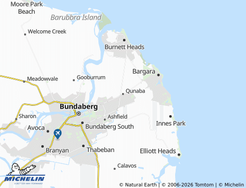 Mappa MICHELIN Qunaba - ViaMichelin