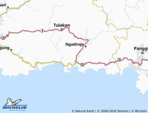 MICHELIN Hadiluwih map - ViaMichelin