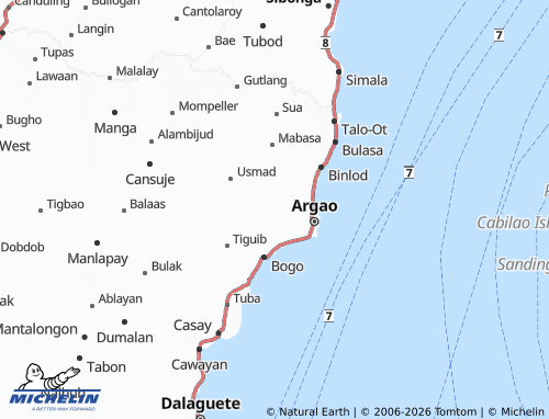 MICHELIN Talaytay map - ViaMichelin