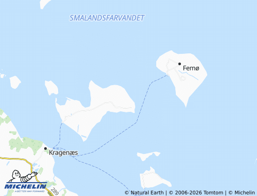 Mappa MICHELIN Andemose - ViaMichelin
