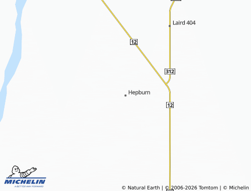 Mapa MICHELIN Hepburn - ViaMichelin
