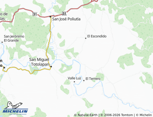 MICHELIN El Remance map - ViaMichelin