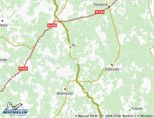 MICHELIN O Chope map - ViaMichelin