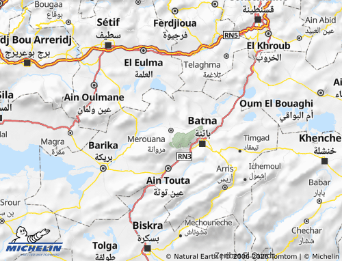 Mappa MICHELIN Marwanah - ViaMichelin