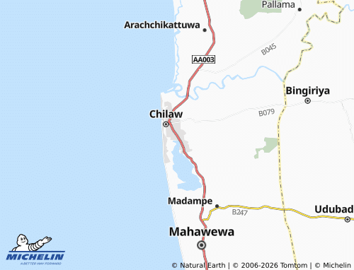 Mapa MICHELIN Maikkulama - ViaMichelin