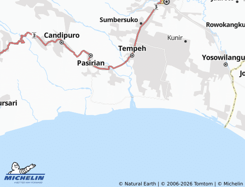 MICHELIN Selok Anyar map - ViaMichelin