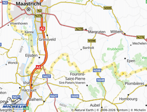 Mapa MICHELIN Mheer - ViaMichelin