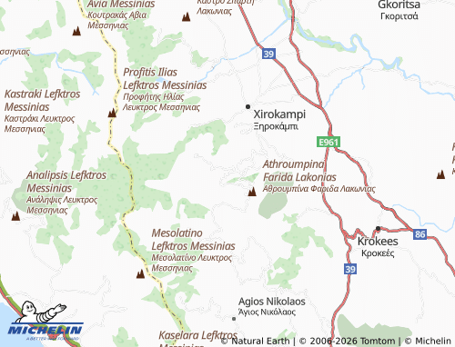 MICHELIN Goranoi map - ViaMichelin