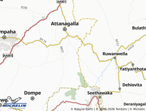 Mappa MICHELIN Pingamuwa - ViaMichelin
