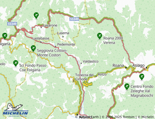 Carte MICHELIN La Dogana-Cerati - ViaMichelin