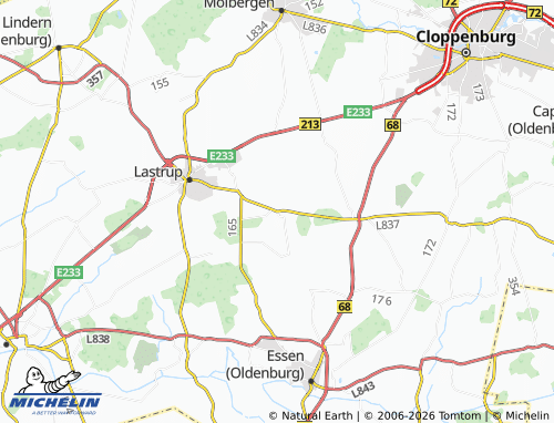 MICHELIN Suhle map - ViaMichelin