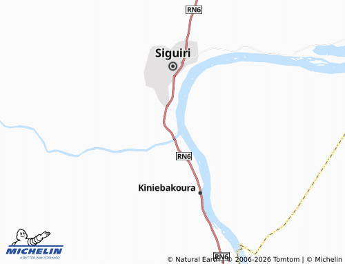 Mappa MICHELIN Keniedo - ViaMichelin
