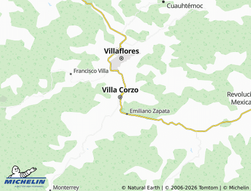 Mapa MICHELIN El Cerrito - ViaMichelin