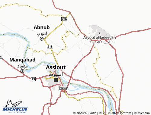Mappa MICHELIN Awlad Badr - ViaMichelin