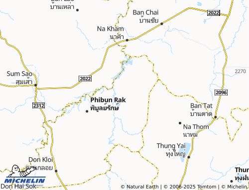 MICHELIN Na Sai map - ViaMichelin