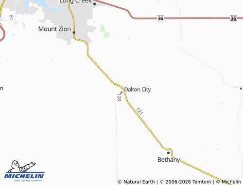 Mappa MICHELIN Dalton City - ViaMichelin