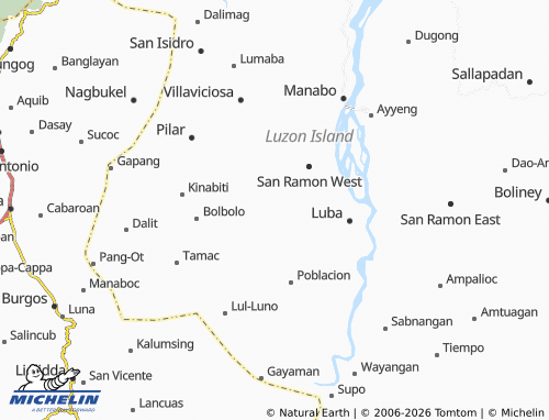 MICHELIN Barit map - ViaMichelin