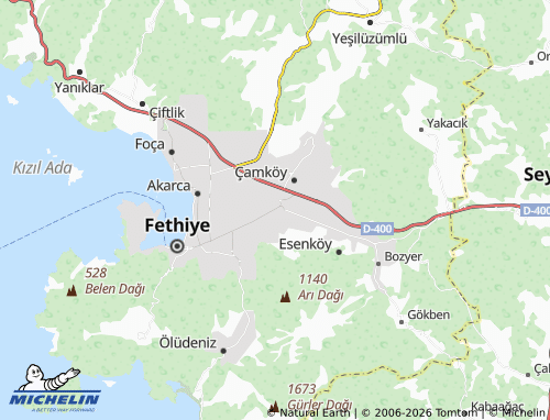 Mappa MICHELIN Karaçulha - ViaMichelin