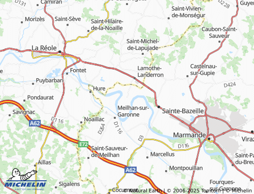 MICHELIN-Landkarte Jusix - ViaMichelin