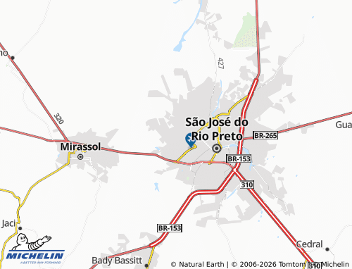MICHELIN Parque do Sol map - ViaMichelin