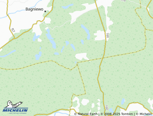 MICHELIN Lubiatów map - ViaMichelin