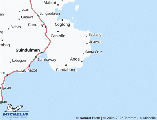 MICHELIN Tawid map - ViaMichelin