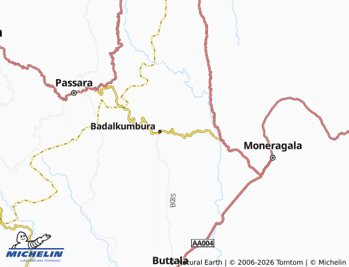 Mappa MICHELIN Pussellawa - ViaMichelin