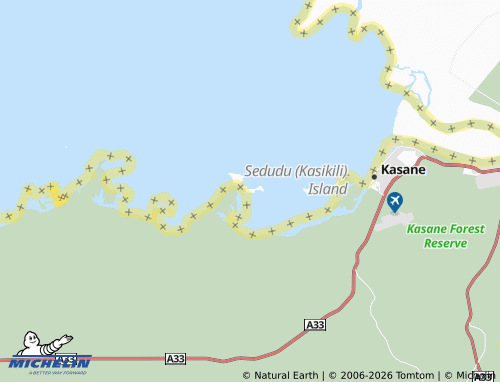 MICHELIN Kabulabula map - ViaMichelin