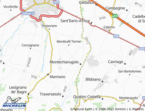 Mappa MICHELIN Basilicagoiano - ViaMichelin