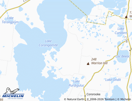MICHELIN-Landkarte Dreeite South - ViaMichelin