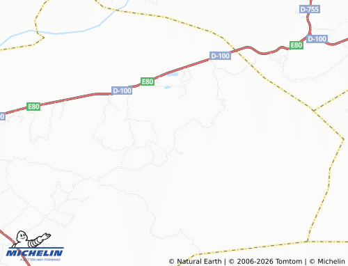 MICHELIN Kayısopran map - ViaMichelin