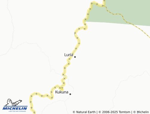 Mapa MICHELIN Luria - ViaMichelin