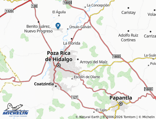 Mapa MICHELIN Arroyo del Maíz - ViaMichelin