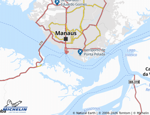 Mapa MICHELIN Colônia Oliveira Machado - ViaMichelin