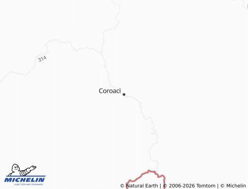 MICHELIN Coroaci map - ViaMichelin