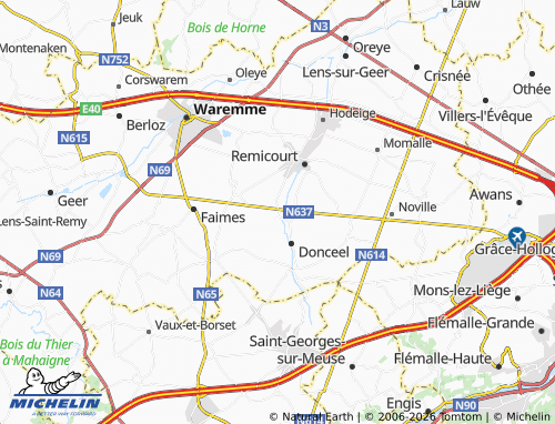 MICHELIN Limont map - ViaMichelin