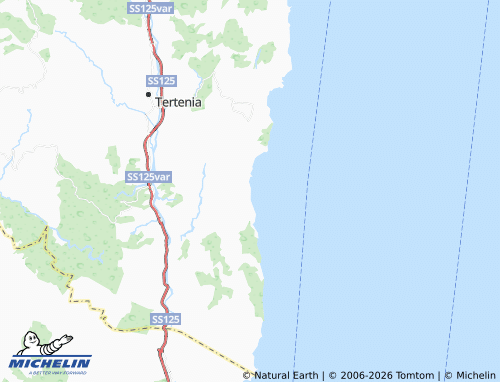 MICHELIN Barisoni map - ViaMichelin
