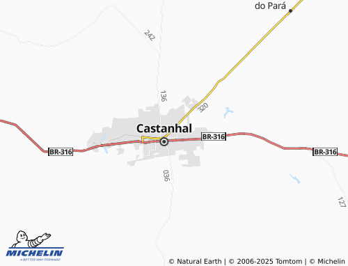 Carte MICHELIN Bairro Ianetama - ViaMichelin