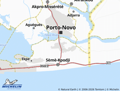 Mappa MICHELIN Djeregbe - ViaMichelin