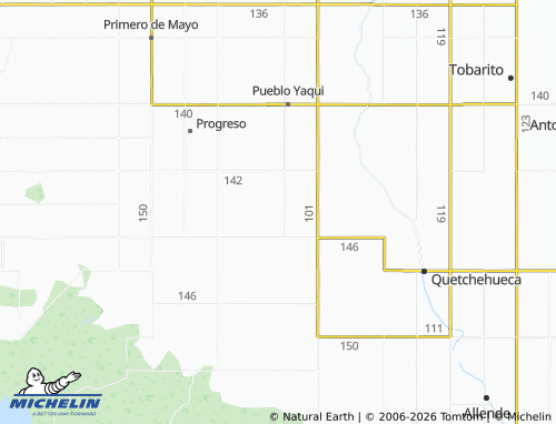 MICHELIN Treinta y Uno de Octubre map - ViaMichelin