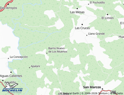 Mappa MICHELIN Piedra Blanca - ViaMichelin