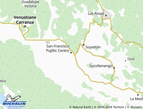 Mapa MICHELIN El Valle - ViaMichelin