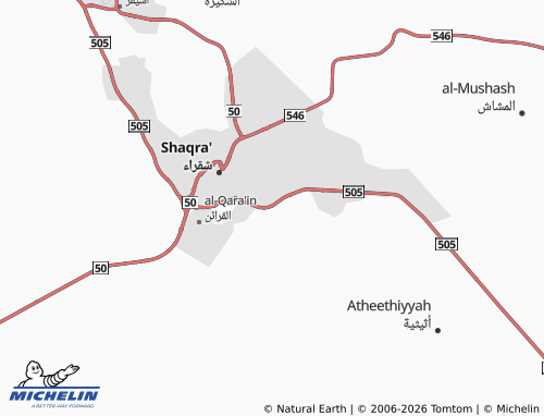 MICHELIN Gaslah map - ViaMichelin