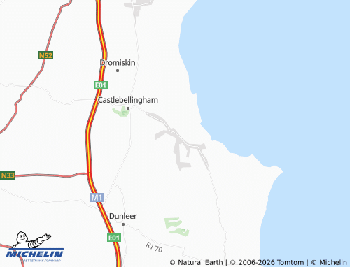 Mappa MICHELIN Annagassan - ViaMichelin